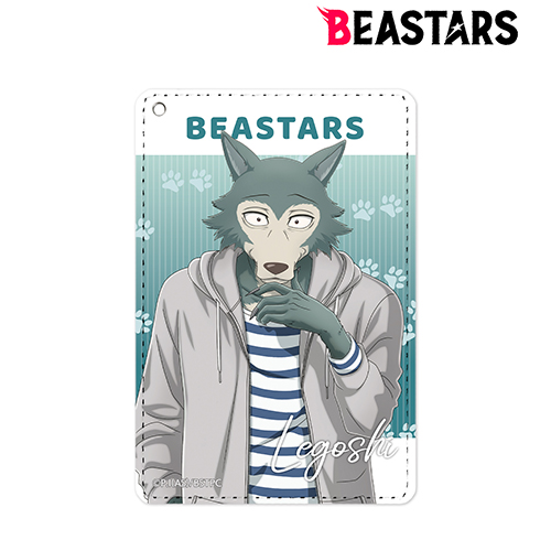 Beastars Beastars 東武動物公園コラボ 描き下ろしイラスト レゴシ 私服ver 1ポケットパスケース ノイタミナショップ 公式サイトノイタミナ オンラインショップ