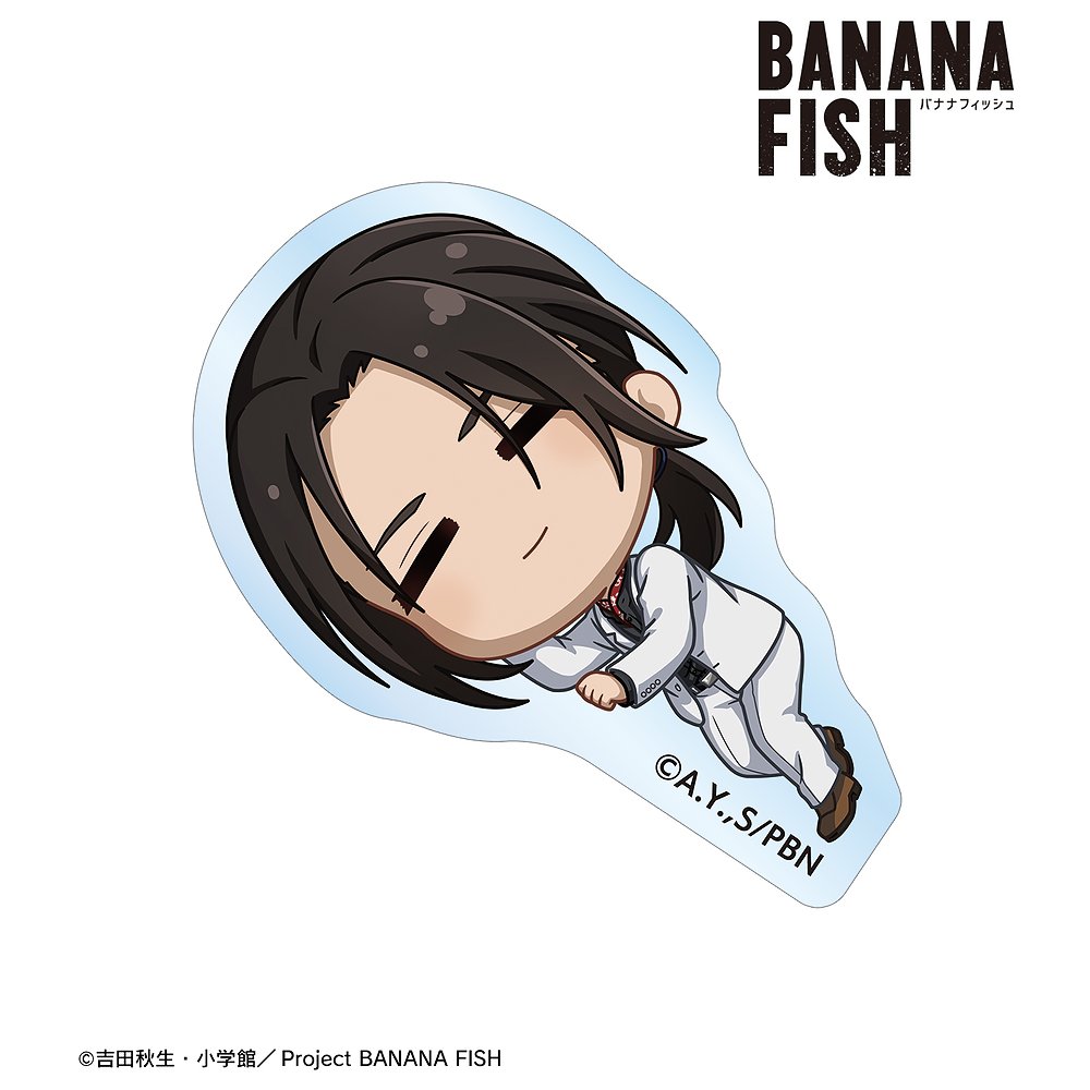 BANANA FISH » BANANA FISH ブランカ ちびころ アクリルステッカー